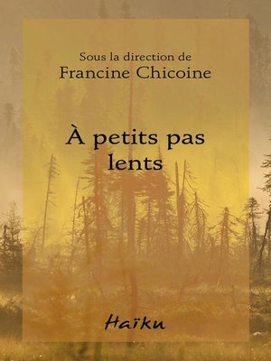 cover image of À petits pas lents